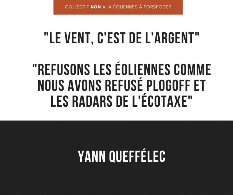 yann queffelec contre les éoliennes